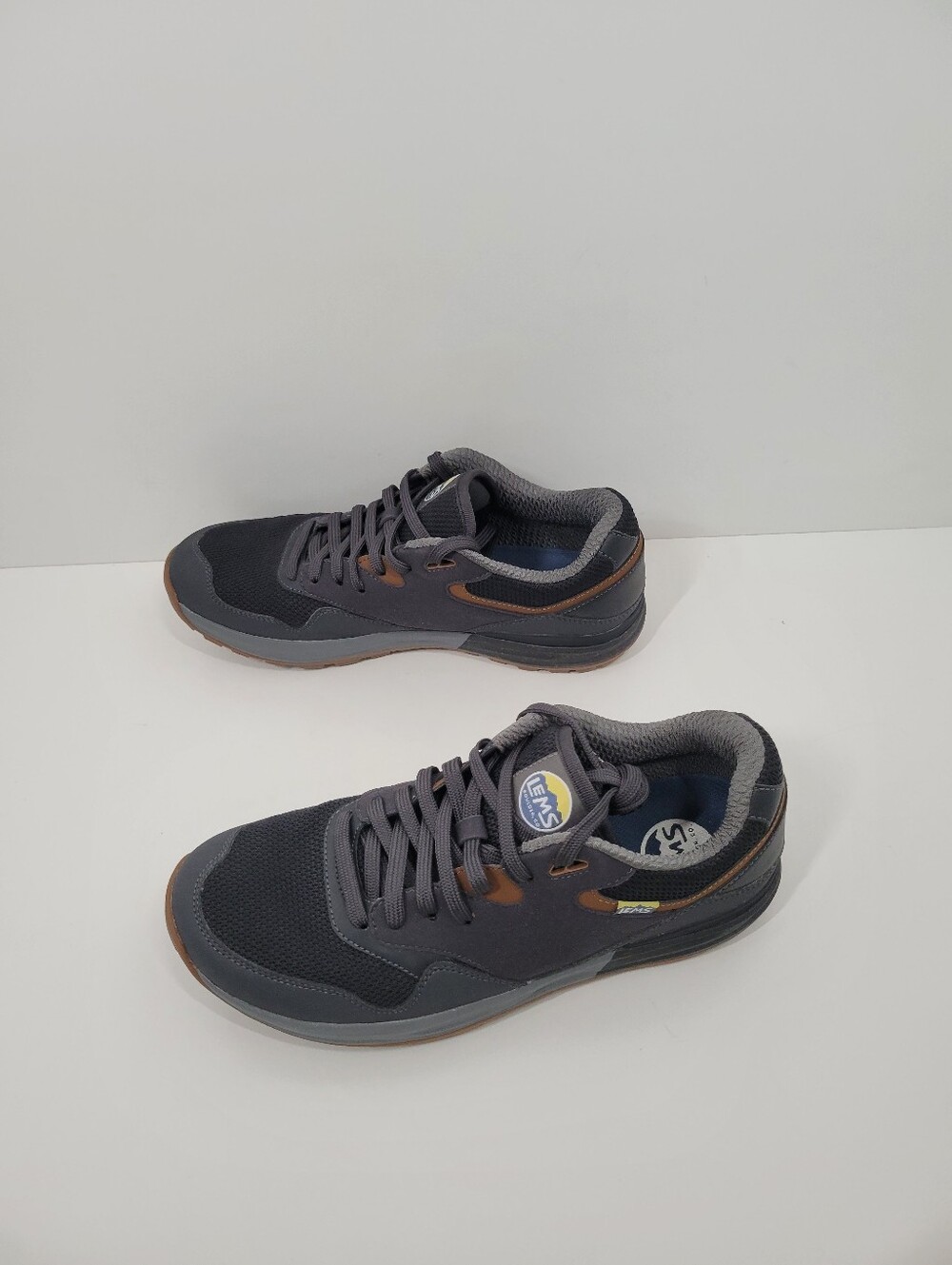 Lems Trailhead  Stormy Night  Gray Hiking Shoes Men Size 11 Women 12.5